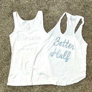 Bridal tanks, NWT, size M and S (fits like M)